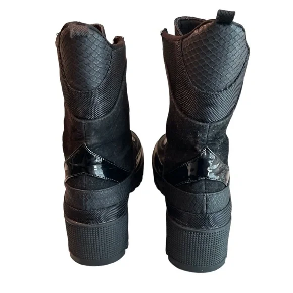 Cape Robbin Womens Size 9 Black‎ Combat Lace Up Boots Commander - Picture 5 of 9